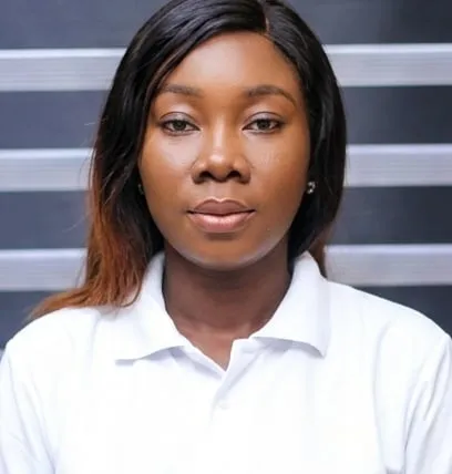 Portrait de Nadège Tondele, secrétaire à Heros Center
